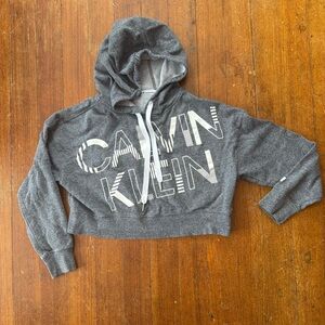 Calvin Klein Performance Gray Crop Top